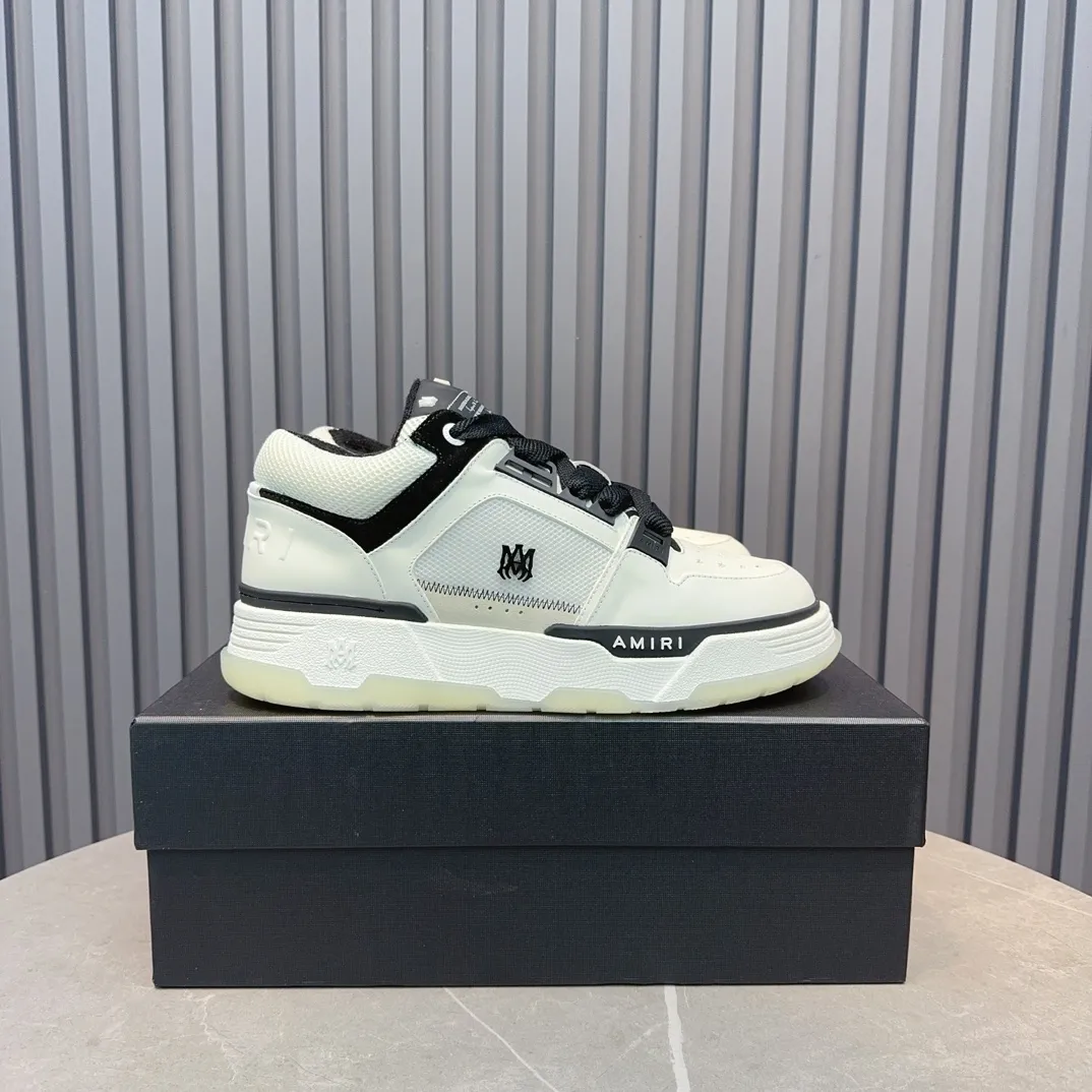 Men's shoes 💰660💰 AMIRI AMIRI trendy brand hot sale 🔥 Available all year round, couples 💑 Official website synchronization Imported fabrics 1⃣️ vs 1⃣️ replica, original factory special original sole, 35-45 (45. non-refundable)